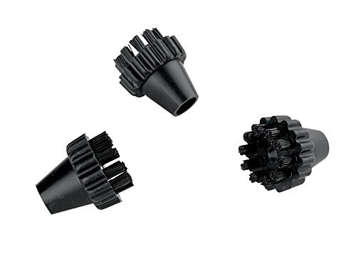 Polti PAEU0250 Kit 3 Spazzolini in Nylon per Vaporetto Black - Ilgrandebazar