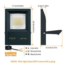 Carica l&#39;immagine nel visualizzatore di Gallery, Faretto di Sicurezza Professionale da Esterno 50W contro Sovratensioni 4KV,...