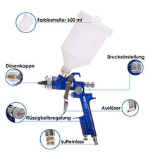 Carica l&#39;immagine nel visualizzatore di Gallery, IPOTOOLS Pistola per verniciare a spruzzo HVLP H-827P Sistema di Pistola... - Ilgrandebazar