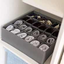 Carica l'immagine nel visualizzatore di Gallery, NEWSTYLE Cassetto Organizer per Biancheria Intima,Set di 3 Armadio Divisori...