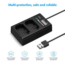Carica l&#39;immagine nel visualizzatore di Gallery, Powerextra - Caricabatteria Dual USB con display LCD per Sony NP-FZ100,...