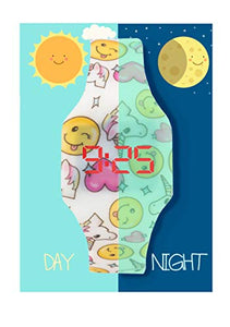 Orologio digitale a LED KIDDUS per bambini, ragazze, adulti. 01 Unicorno - Ilgrandebazar