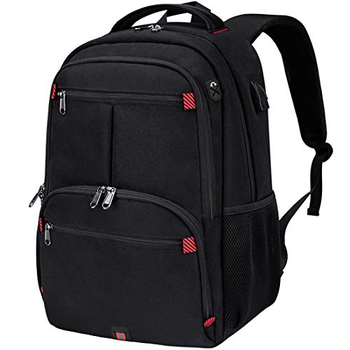 Zaino Porta PC Uomo per Portatile 15.6 Pollici Nero