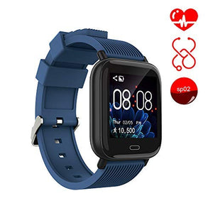Ayuly Smartwatch Fitness Tracker con frequenza cardiaca Monitoraggio blue
