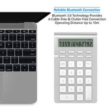 Carica l&#39;immagine nel visualizzatore di Gallery, Arkidyn Tastierino Numerico Bluetooth, Tastiera Numerica Wireless Tastierino...