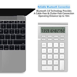 Arkidyn Tastierino Numerico Bluetooth, Tastiera Numerica Wireless Tastierino...