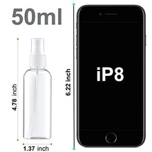 Carica l&#39;immagine nel visualizzatore di Gallery, 3 Pezzi (50 ML) Bottiglie Spray Trasparente Plastic Fine Nebbia Bottiglia...