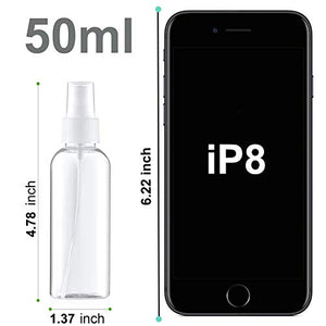 3 Pezzi (50 ML) Bottiglie Spray Trasparente Plastic Fine Nebbia Bottiglia...