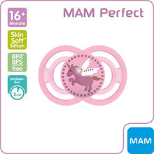 Carica l&#39;immagine nel visualizzatore di Gallery, MAM 649022 Perfect, Ciuccio in Silicone Gr.3, Privo di BPA, 16+ Mesi,... - Ilgrandebazar