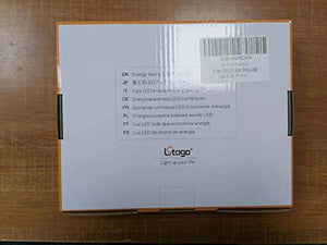 litogo [4 Pacchi] Catena Luminosa Esterno Solare, 56m 480 LED Luci Solari Esterno 8 Modalità Impermeabili Filo di Rame Luci Lucine da Esterno per Giardino, Natale, Patio, Cancello, Matrimonio, Festa
