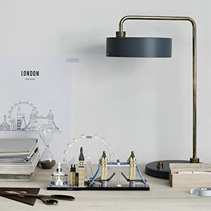 LEGO 21034 Architecture Londra, con London Eye, Big Ben e Tower Bridge, Modellismo Monumenti, Set da Collezione, 12+ anni,Idea Regalo