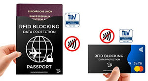 RFID Blocking NFC Custodia protettiva (12 pezzi) per carta di credito, carta...