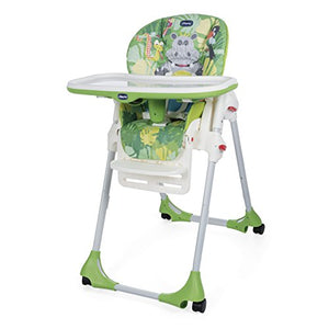 Chicco Polly Easy Seggiolone, Happy Jungle - Ilgrandebazar