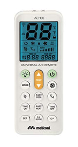 Meliconi AC 100 Telecomando Universale per Condizionatori/Climatizzatori... - Ilgrandebazar
