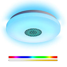 Carica l&#39;immagine nel visualizzatore di Gallery, ANYES Moderna plafoniera intelligente Wifi Controllo vocale Adatto per...