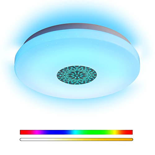 ANYES Moderna plafoniera intelligente Wifi Controllo vocale Adatto per...
