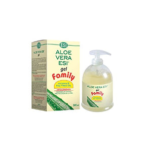 Esi Aloe Vera Gel con olio di Vitamina E e Tea Tree, 500 ml - Ilgrandebazar