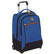 Carica l&#39;immagine nel visualizzatore di Gallery, Trolley YUB Monocolor, 2in1, 34 Lt, Blu, Zaino con spallacci a scomparsa, Blu