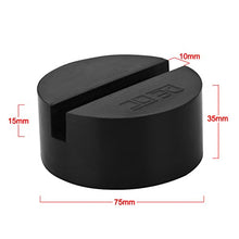 Carica l&#39;immagine nel visualizzatore di Gallery, DEDC Tampone in Gomma per Cric Sollevatore Auto Ponte con Scanalatura 1 pz - Ilgrandebazar