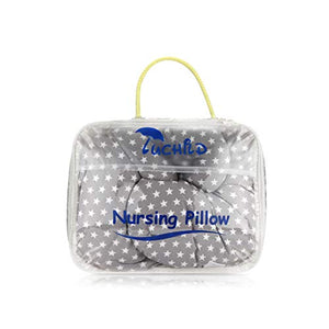 Cuscino allattamento Neonato da 22inch, Grey--Star - Ilgrandebazar