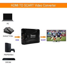 Carica l&#39;immagine nel visualizzatore di Gallery, Ozvavzk Convertitore HDMI a SCART Adattatore Composito Video HD Audio Stereo... - Ilgrandebazar