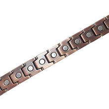 Carica l&#39;immagine nel visualizzatore di Gallery, EBUTY - Braccialetti magnetici in rame, per terapia dell&#39;artrite - Ilgrandebazar