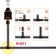 Carica l&#39;immagine nel visualizzatore di Gallery, Claber 7806015 Accessori Rainjet Goccia 2 Raccordi a 3 Vie