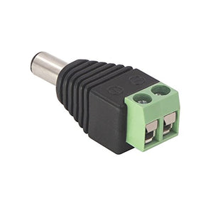 VCE 6 paia di connettori alimentazione DC maschio femmina 5,5 mm x 2,1 mm...