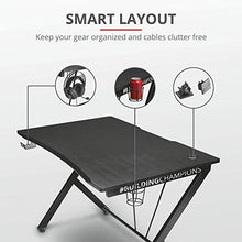 Carica l&#39;immagine nel visualizzatore di Gallery, Trust GXT 711 Dominus Scrivania Gaming Ergonomica, con Sistema di Gestione...