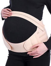 Carica l'immagine nel visualizzatore di Gallery, Sancomo Fascia Gravidanza Sostegno Addominale Traspirante Elastica, Cintura Maternità Regolabile (XXL)