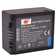 Carica l&#39;immagine nel visualizzatore di Gallery, DSTE Ricambio Batteria per Panasonic DMW-BLB13 DMW-BLB13E DMW-BLB13GK Lumix...