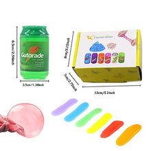 Carica l&#39;immagine nel visualizzatore di Gallery, Simuer Cristallo Slime Putty, 6 Pack Magic Crystal Clay 6