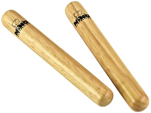 Nino Percussion NINO502 - Clavette in legno, misura S, coppia - Ilgrandebazar