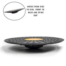 Carica l&#39;immagine nel visualizzatore di Gallery, Phoenix Fitness Unisex Balance Board, Nero, Taglia 360