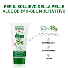 Carica l'immagine nel visualizzatore di Gallery, Equilibra Corpo, Aloe Dermo-Gel, Gel Lenitivo a Base di Aloe Vera, Crema Corpo per Arrossamenti, Sollievo Dopo Sole, Post Depilazione o Rasatura, Rossori Gengive, Piedi Stanchi, 150 ml