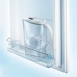 BRITA Marella - Caraffa filtrante per acqua, capacità 2.4 2,4 Litri, Bianco - Ilgrandebazar