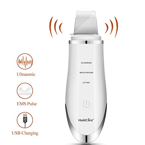 Pulizia Viso Ultrasuoni, HailiCare Face Scrubber ad Ultrasuoni Professionale... - Ilgrandebazar
