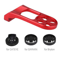 Carica l'immagine nel visualizzatore di Gallery, kwmobile Supporto manubrio compatibile con Garmin Edge/Bryton rosso