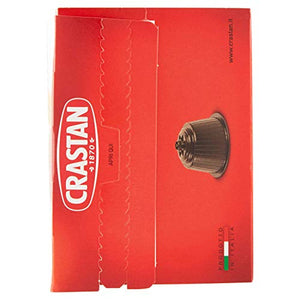 Crastan Capsule Compatibili 10 Unità (Confezione da 10), Ginseng & Caffè