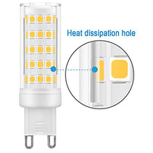 Carica l&#39;immagine nel visualizzatore di Gallery, Prosperbiz - Confezione da 5 lampadine a LED G9, 8 W/650 lm, sostituisce... - Ilgrandebazar
