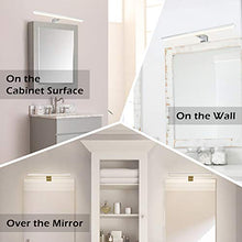 Carica l&#39;immagine nel visualizzatore di Gallery, Lampada Specchio Bagno Led Wowatt Parete 40cm 8W Bianca Calda