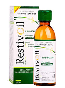 RestivOil Activplus Shampoo Rinforzante per Capelli, Olio Fisiologico con...