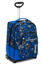Carica l&#39;immagine nel visualizzatore di Gallery, Trolley Fit Seven Noongar, Blu, 35 Lt, 2in1 Zaino con Sollevamento Spallacci...