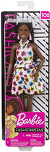 Carica l&#39;immagine nel visualizzatore di Gallery, Barbie- Fashionistas Bambola con Vestito a Tema Arcobaleno, FXL46 - Ilgrandebazar
