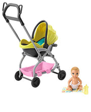 Carica l&#39;immagine nel visualizzatore di Gallery, Barbie- Skipper Babysitter Set Carrozzina con Bambolotto e Accessori,... - Ilgrandebazar