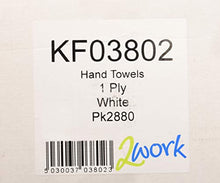 Carica l'immagine nel visualizzatore di Gallery, Q Connect 1-ply 2work - Salviette Asciugamani, Confezione da 2880