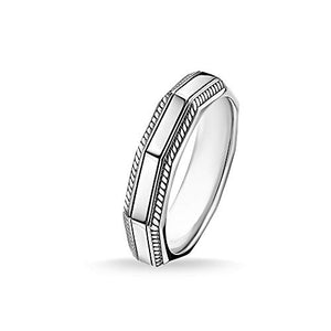 THOMAS SABO Uomo argento Anello TR2276-637-21-58 - Ilgrandebazar