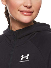 Carica l'immagine nel visualizzatore di Gallery, Under Armour Rival Sportstyle LC Graphic FZ, Felpa Donna M, Nero - Ilgrandebazar