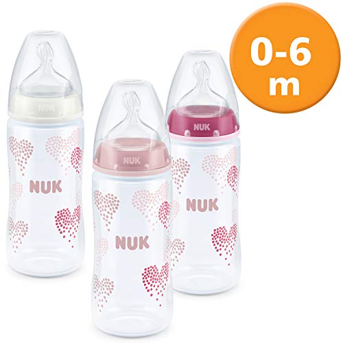 Nuk 10225122, Biberon, 300 ml, Rosa - Ilgrandebazar