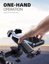 Carica l'immagine nel visualizzatore di Gallery, Supporto Telefono Bicicletta, Lamicall Supporto Telefono Moto - 2022 Universale Manubrio Supporto Cellulare per iPhone 14 Pro Max, 13 12 11 Pro Max, Mini Xs X 8 7, Samsung S10 S9, 4.7-6.8" Smartphones